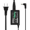 TNP PSP Charger AC Adapter Power Supply Home Wall Travel Charging Cord Cable Accessories Kit for Sony Playstation Portable PSP 1000 Slim 2000 3000 Series (Black) [Sony PSP]