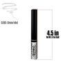 L.A. COLORS 1 Liquid Eyeliner [ CLE805 Chrome Foiled ] Fine Tip Brush Eye Liner + Free Zipper Bag