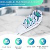Electric Toothbrush Replacement Brush Heads - 4Pcs Travel Toothbrush Medium Adult Electric Toothbrush Head Replacements - Toothbrush Soft Bristles Spin Brush Heads Replacement Toothbrush Heads