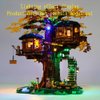 GEAMENT Upgraded Version LED Light Kit for Ideas Treehouse - Compatible with Lego 21318 Building Blocks Model (Model Set Not Included)