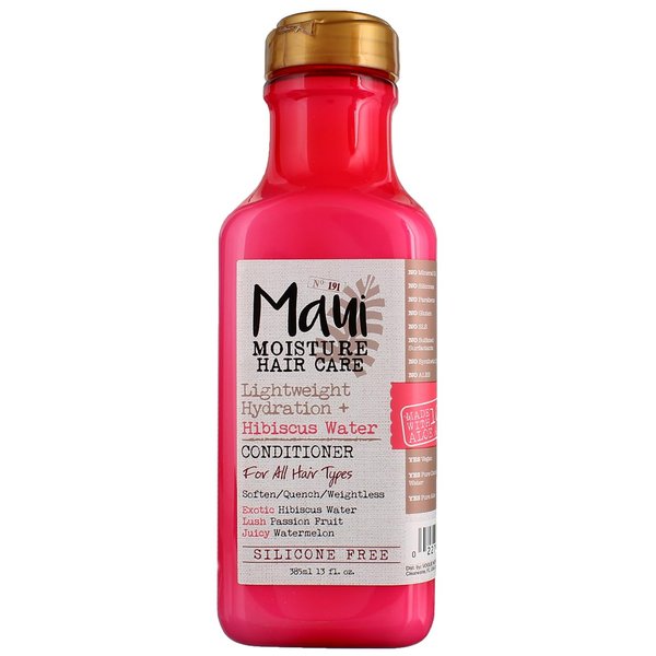 Maui Moisture Conditioner Hibiscus Water 13 Ounce (Pack of 3)