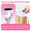 MEKK Cordless Rechargeable Mini UV LED Nail Lamp with Sensor 2024 Newest Upgraded 24W Small UV Light for Nails Professional Flash Cure Nail Lamp for Gel X Mini Nail Lamp with 4 Timers(White)