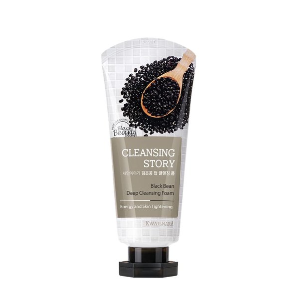 WELCOS KWAILNARA Cleansing Story Natural Facial Deep Foam Cleansing (Black Bean)