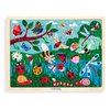 Mudpuppy Garden Life – 100 Piece Wooden Puzzle and Display Stand for Room Decor with Bright and Bold Illustrations of A Scenic Garden for Kids