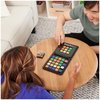 Rubik's Race, Metallic Edition Classic Fast-Paced Puzzle Strategy Sequence Two Player Board Game, for Kids and Adults Ages 7 and up, Multicolor