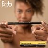 Fab Brows Precision Liquid Eyeliner - Felt-Tipped Liquid Eyeliner Pen - Richly Pigmented Waterproof Black Eyeliner - Achieves Thin or Thick Strokes - Easy-to-Apply, Flexible & Smudge Proof Eyeliner