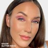 URBAN DECAY 24/7 Moondust Eyeshadow Compact - Long-Lasting Shimmery Eye Makeup and Highlight - Up to 16 Hour Wear - Vegan Formula – Glitter Rock (Metallic Pink with Pink 3D Sparkle)