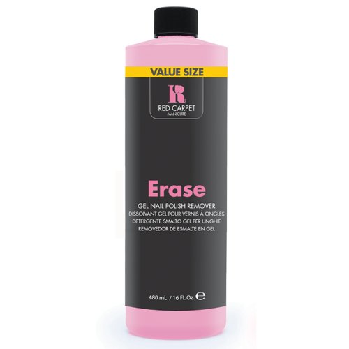 RC Red Carpet Manicure Erase Gel Nail Polish Remover, 16 Fl. Oz.