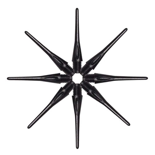 Wolftop 2BA Thread Soft Tip Dart Points 300 Pack - Plastic Dart Tips Replacement Dart Accessories Set - Black
