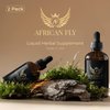 African Fly Herbal Liquid Drops - All Natural Vegan Supplement for Men and Women, Energy Booster, Pre-Workout and Post-Herbal Supplement 40, 50, 60 Plus Years Old, 2-Pack