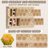 Wood 7 Day Weekly Pill Organizer Vitamin Dispenser Wooden Pill Case Pill Container Box for Vitamin Fish Oil Pills Supplements, Arthritis Friendly, Outdoor Travel