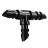 iMopo 70 Pack Drip Irrigation Barbed Tee Fittings,Barbed Connector Fits Universal 1/4" Drip Tubing, Barbed T Connectors Fitting for Drip or Sprinkler System