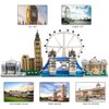 Kadablk Architecture Series Mini Bricks for Adults and Teens, London Skyline Collection 3430PCS,Micro Mini Blocks Set Model Kit,Landmark Model