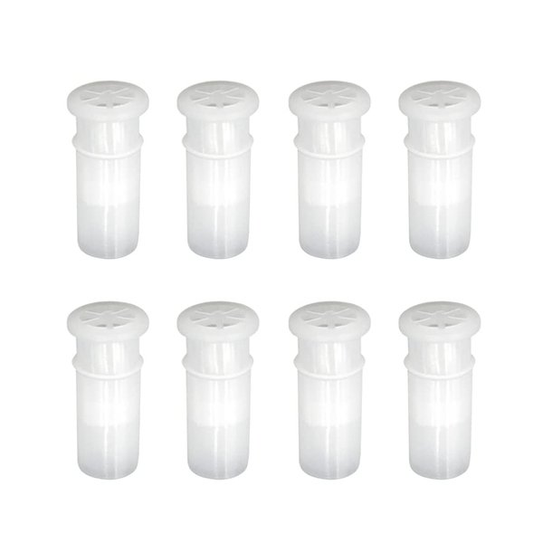 Toyvian 100pcs Pet Toy Balls Replacement Squeakers Dog Pet Toys Noise Maker Insert Replacement BB Squeaker Reed Shoes Whistle for Craft Supplies 1.5cm