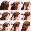 8 Pcs Hair Braiding Tool Hair Twist Hair Styling Clip Braider Bun Maker DIY Hairstyle Accessories for Girls, Women, Ladies (Black & Coffee)