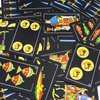 Spanish Playing Cards, Original Spanish Cards Games, Briscas Cards Puerto Rico, Original Spanish Deck of Cards, Mexican Playing Cards [Luxury Black-Gold Foil Classic] [PVC Waterproof] (1 Pack)