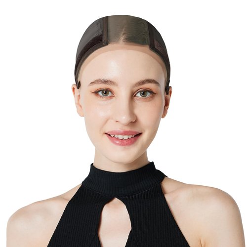 Xiushumyi Wig Cap for Women Wig Grip Band Wig Grip Cap with Velvet for Keeping Wigs Lace Front in Place Non Slip Wig Cap Make Your Wig Be Glueless (Brown)
