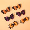 Vodolo Halloween Hair Clips for Women Girls Adult Kids,6PCS Halloween Decorations for Hair,Halloween Bow Hair Accessories,Cute Halloween Hair Pins Gift,Halloween Hair Gecor,Halloween Hair Barrettes