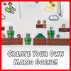 Paladone Super Mario Bros. Fridge Magnets - Features 80 Magnetic Characters and Icons