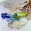 Fantasy Jellyfish Hair Clip,Acetate Hair Clip,Small Claw Clip for Women,Green