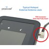 Proxicast 6.5~8 dBi Gain External Magnetic Loaded Coil 4G Antenna AT&T Nighthawk M5 / MR5100, M1 / MR1100, Velocity 2, Verizon Jetpack 8800L & Others MiFi Hotspots w/ TS9 Connectors (ANT-124-TS9-2PK)