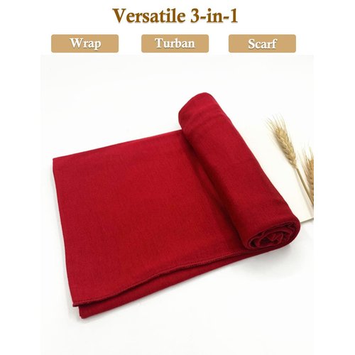 Nonbongoy Head Wraps for Black Women Stretch Turban African Headwraps Scarf Soft Hijab Hair Wraps Jersey Head Scarf for Locs Braids