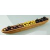 Pacific Merchants Acaciaware Olive & Vegetable Tray, 16" x 2" x 1.5", Set of 2, Sustainable Ecofriendly Acacia Wood Serving Tray