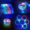 BATWEET 30 Pcs Glow In The Dark Bracelets, 6 Colors LED Bracelets Bulk Party Supplies for Kids and Adults, Glow Neon Party Favors Toys for Carnival Halloween Christmas Birthday Wedding
