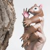 AQKILO® Squirrel Finger Puppet Set, Animals Puppet Show Theater Props, Novelty Toys Weird Stuff Gifts