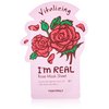 TONYMOLY I'm Real Rose Hydrating Mask Sheet, Pack of 1