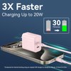 Phone 15/15 Pro Max Charger, 20W Type C Fast Wall Charger Power Adapter 10FT USB-C to C Cable, USB C Charger Block for iPhone 15/15 Plus/15 Pro/15 Pro Max, i.Pad Pro/Air/Mini/Android