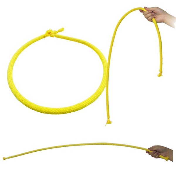 sumrica Magic 3 Pieces Flexible Inc. Stiff Rope Optical Illusion Gimmick Tool for Magic Tricks(L 80cm)