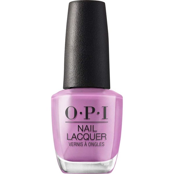 OPI Nail Lacquer, One Heckla of a Color!, Purple Nail Polish, Iceland Collection, 0.5 fl oz
