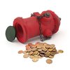 Ornerx Fire Hydrant Money Box Resin Piggy Bank 6"