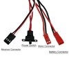 30A ESC Brushed Electronic Speed Controller with Brake for DIY Mini RC Car or Boat Crawler Tank (2pcs)