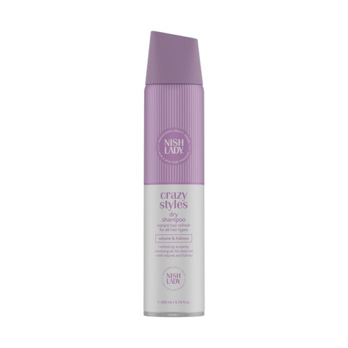 Nishlady Crazy Styles Dry Shampoo | Instant Hair Refresh for All Hair Types