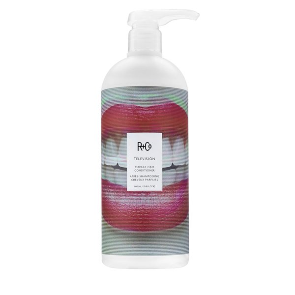 R+Co Television Perfect Hair Conditioner | Shine + Strengthening + Softening for All Hair Types | Vegan + Cruelty-Free | 33.80 Ounce (Pack of 1)