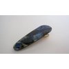 Generic 2 1/2 inch abalone shell effect blue multi-color marbled alligator hair clip
