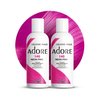 Adore Semi Permanent Hair Color - Vegan and Cruelty-Free Pink Hair Dye - 4 Fl Oz - 140 Neon Pink (Pack of 2)