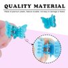 YGDZ Butterfly Hair Clips, 50pcs Cute Baby Hair Claw Clips Small Butterfly Hair Clips Accessories for Hair 90s Girls Women