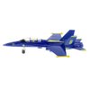 Playmaker Toys 🛦 United States Navy Blue Angels F/A-18 Super Hornet Fighter Jet 9inch Die Cast Metal Model Toy w/Pullback Action