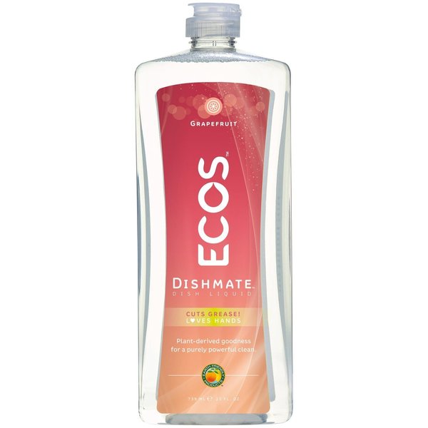 Earth Friendly Products Dishwashing Liquid - 25 oz - Grapefruit