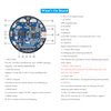 ESP32-S3 with 1.75inch AMOLED Round Touch Display Development Board, 466x466, QSPI Interface, Onboard Dual Digital Microphone Array, Support AI Speech Interaction, with 8Ω 2W Speaker and Case