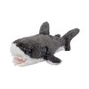 EcoBuddiez - Great White Shark from Deluxebase. Mini 22cm Soft Plush Animals Made from Recycled Plastic Bottles. Eco-Friendly Cuddly Gift for Kids and Cute Stuffed Animal Toy for Toddlers.