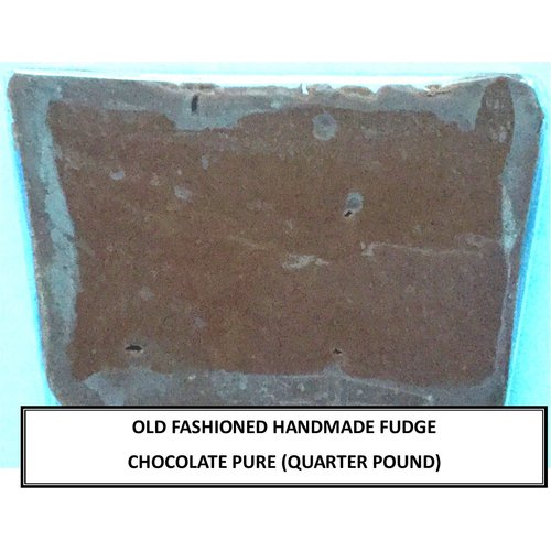 Milkylicious Old Fashioned Handmade Smooth Creamy Fudge - Chocolate Fudge Assortment Box (4 Slices - 1 Pound) | Kettle Cooked & Individually Wrapped in USA in Small Batches for a Rich Delicious Taste