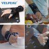 Velpeau Wrist Brace with Thumb Spica Splint for De Quervain's Tenosynovitis, Carpal Tunnel Pain, Stabilizer for Tendonitis, Arthritis, Sprains & Fracture Forearm Support Cast (Short, Right Hand-L)