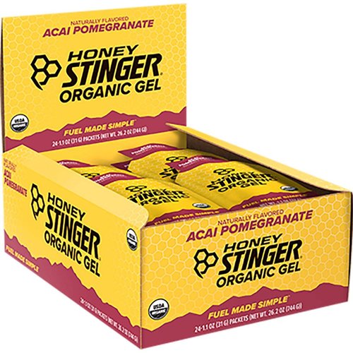 Honey Stinger Organic Energy Gels - 24-Pack Acai, One Size