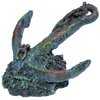 Supa Anchor On Rock Aquarium/Fish Tank Ornament | Realistic Detail | Approx. 15cm(L) x 13cm(W) x 9.5cm(H)