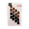 Kitsch Hair Clips for Women - Recycled Plastic Small Claw Clips & Mini Clips for Hair, 16 pcs (Tortoise & Black, Small, Suitable for Thin and Medium Thick Hair)