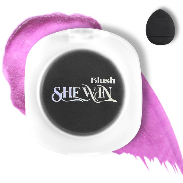 Color Changing Blush Black Cream Blush for Cheeks and Lip Tint Long Lasting Blush with Argan Oil & Vitamin E - Raspberry Color